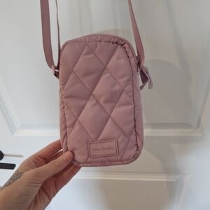 Vera Bradley Pink Quilted Crossbody Bag
